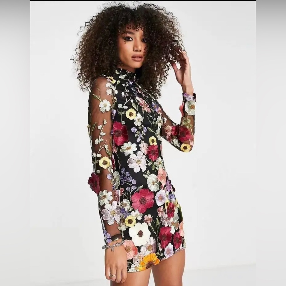 What I ordered vs What I got … maybe you can use it? Flower long sleeve dress